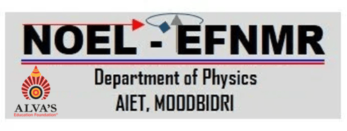 NANO ORGANIC ELECTRONICS & EARTH'S FIELD NMR LAB (NOEL-EFNMR LAB), AIET, MOODBIDRI